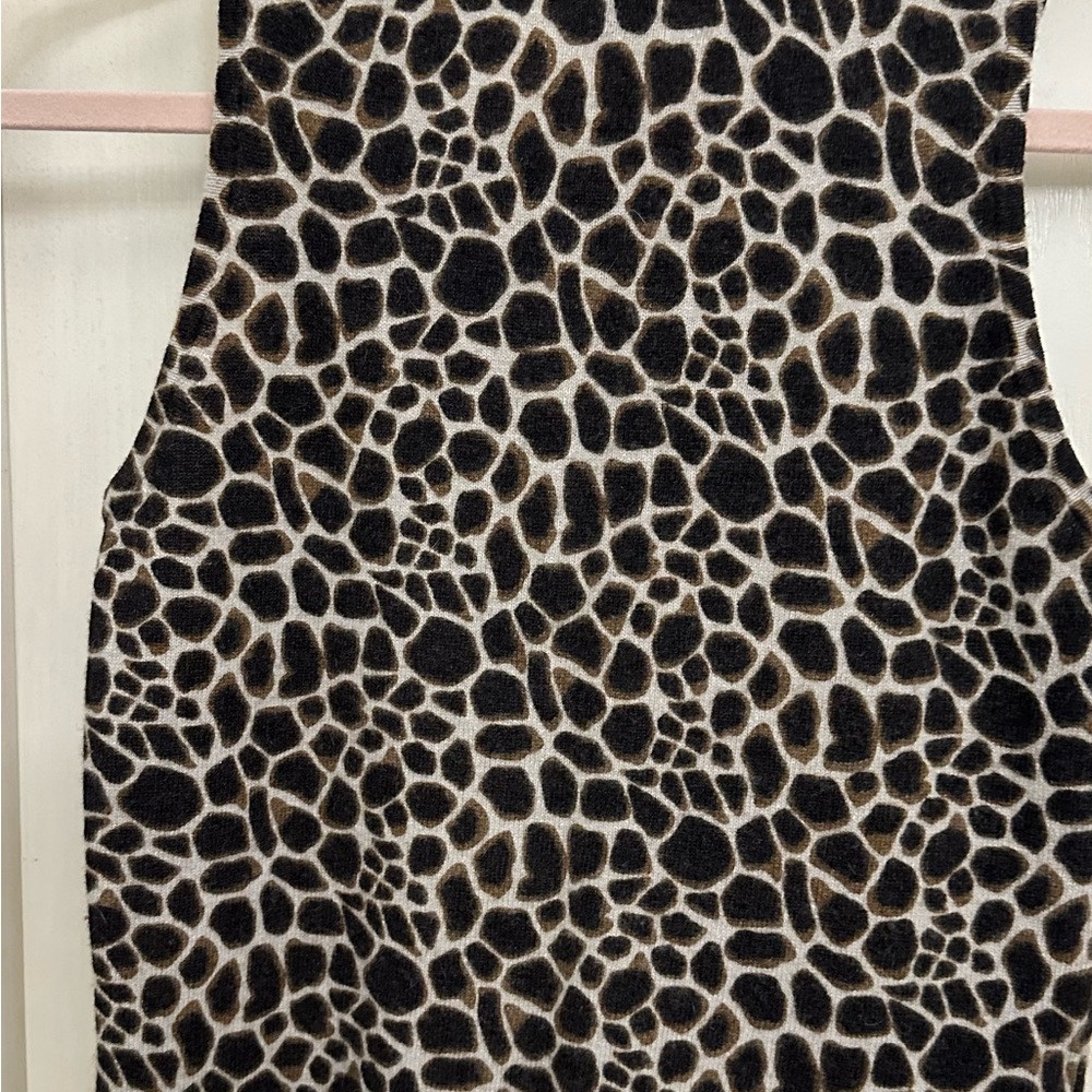 Ann Taylor leopard design sweater set XS - Picture 2 of 8